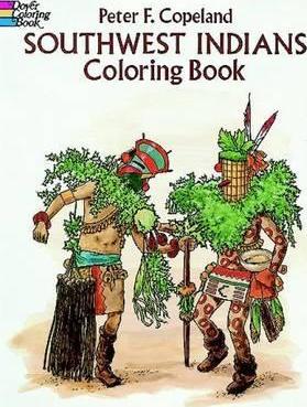 Southwest Indians Coloring Book - Peter F. Copeland