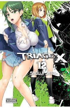 Coperta cărții 'Triage X, Volume 12 - Shouji Sato'