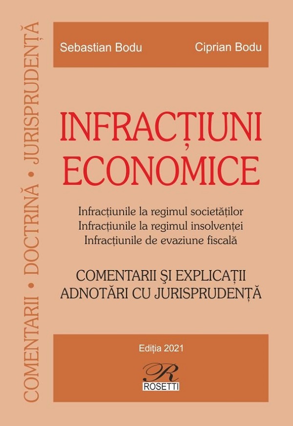 Infractiuni economice - Sebastian Bodu, Ciprian Bodu