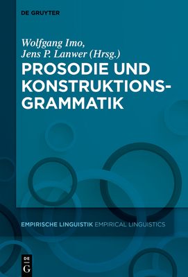 Coperta cărții 'Prosodie Und Konstruktionsgrammatik - Wolfgang Imo'