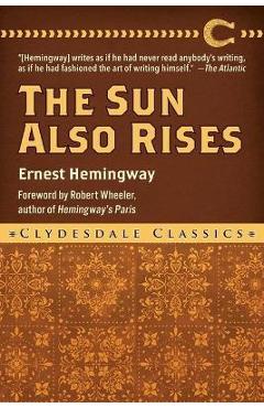 Coperta cărții 'The Sun Also Rises - Ernest Hemingway'