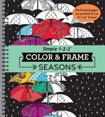 Color & Frame - Seasons (Adult Coloring Book) - New Seasons
