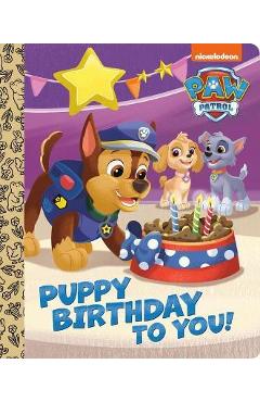 Coperta cărții 'Puppy Birthday to You! (Paw Patrol) - Tex Huntley'