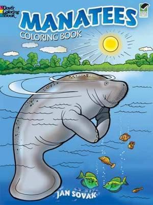 Manatees Coloring Book - Jan Sovak
