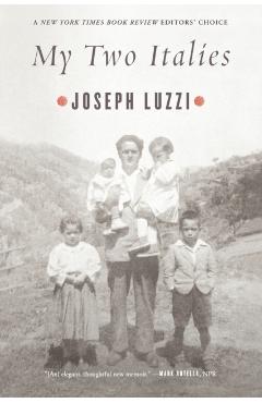 My Two Italies: A Personal and Cultural History - Joseph Luzzi