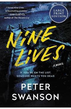 Coperta cărții 'Nine Lives - Peter Swanson'