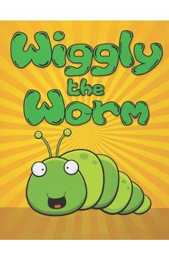 Poza produsului Wiggly the Worm: Fun Short Bedtime Stories for Kids Ages 3-10 (Early Bird Reader Book) - Cynthia E. Layne