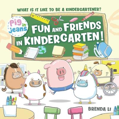 Coperta cărții 'Fun and Friends in Kindergarten! - Brenda Li'