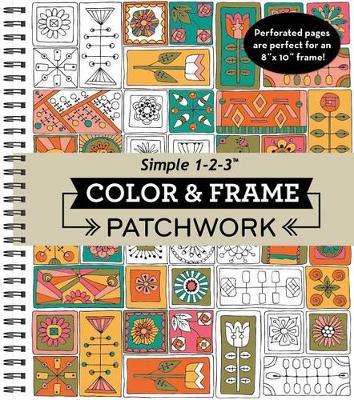 Color & Frame - Patchwork (Adult Coloring Book) - New Seasons