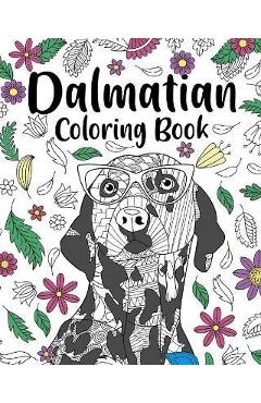 Coperta cărții 'Dalmatian Coloring Book - Paperland'