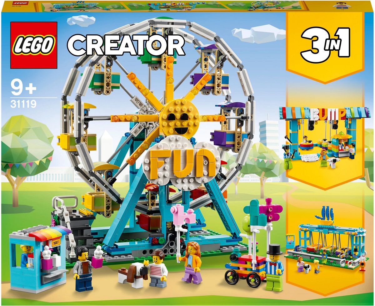 Lego Creator 3in1. Roata din parcul de distractii