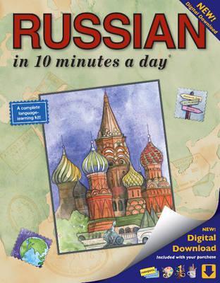 Russian in 10 Minutes a Day: Language Course for Beginning and Advanced Study. Includes Workbook, Flash Cards, Sticky Labels, Menu Guide, Software, - Kristine K. Kershul