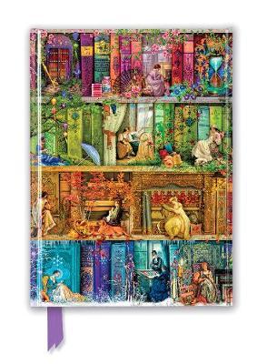 Aimee Stewart: A Stitch in Time Bookshelves (Foiled Journal) - Flame Tree Studio