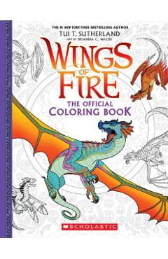Official Wings of Fire Coloring Book (Media Tie-In) - Brianna C. Walsh