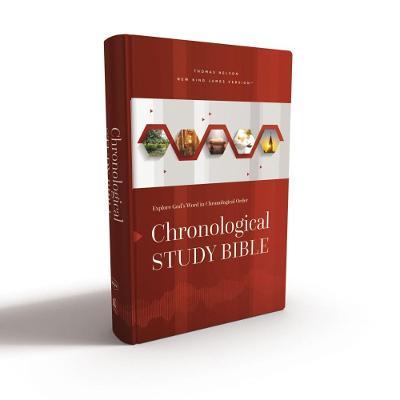 Nkjv, Chronological Study Bible, Hardcover, Comfort Print: Holy Bible, New King James Version - Thomas Nelson