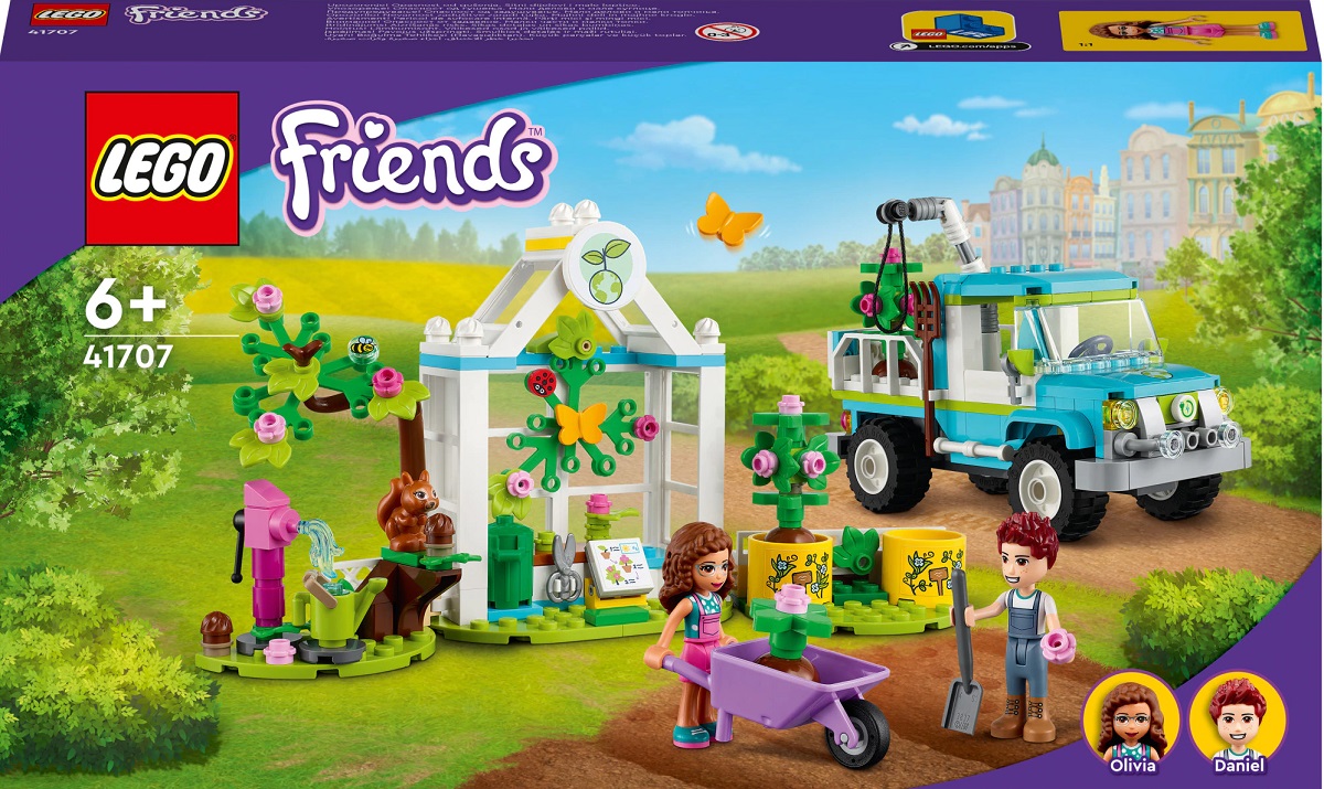 Lego Friends. Vehicul de plantat copaci