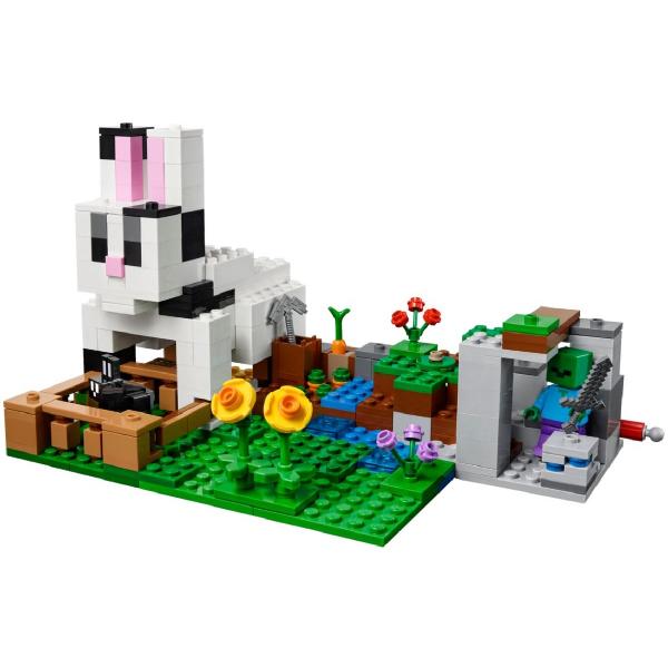 Lego Minecraft. Ferma de iepuri
