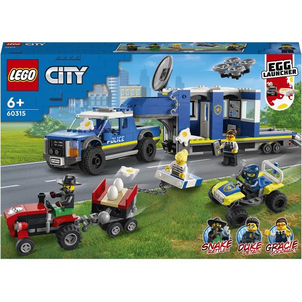 Lego City. Masina centru de comanda mobil al politiei