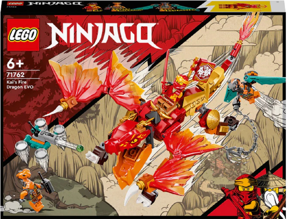Lego Ninjago. Dragonul Evo de tunet al lui Kay