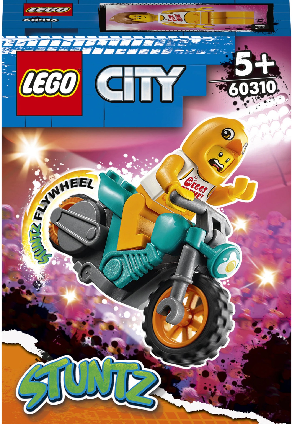 Lego City. Stuntz puiul motociclist