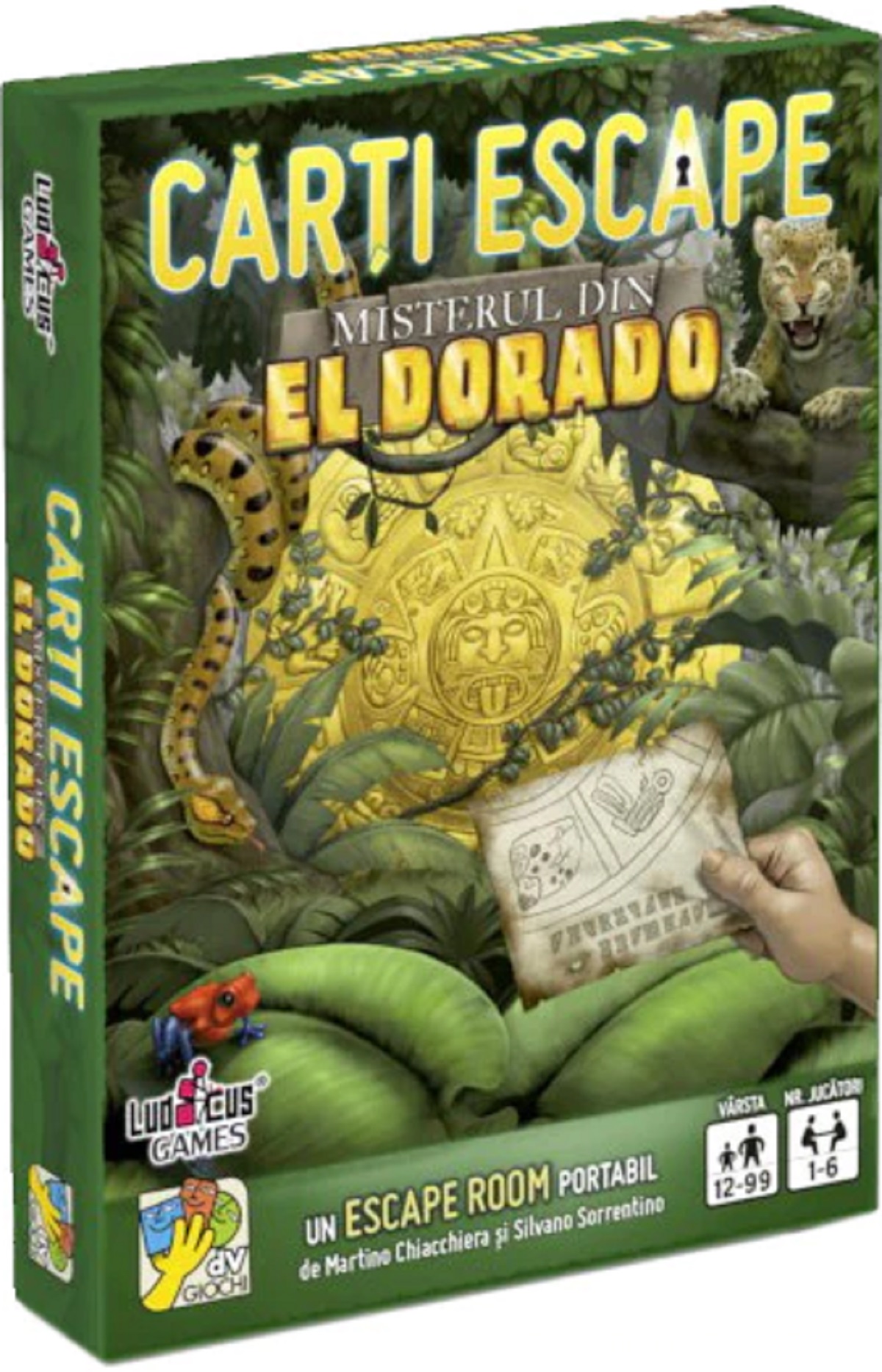 Carti Escape: Misterul din El Dorado