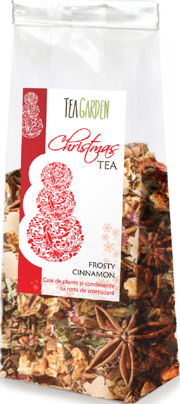 Christmas Tea. Ceai Frosty Cinnamon 50 gr - Tea Garden