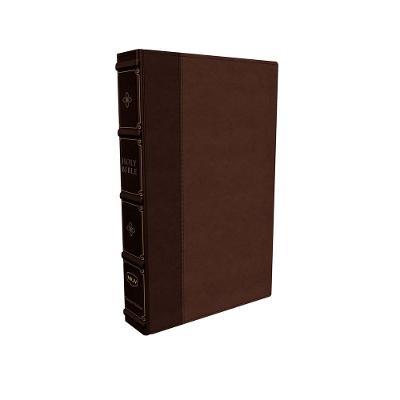 Nkjv, Large Print Verse-By-Verse Reference Bible, MacLaren Series, Leathersoft, Brown, Comfort Print: Holy Bible, New King James Version - Thomas Nelson