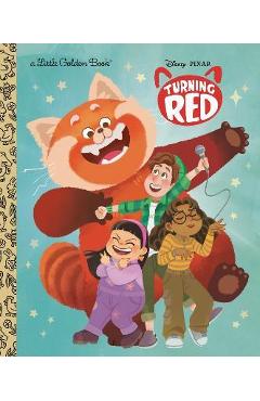 Coperta cărții 'Disney/Pixar Turning Red Little Golden Book - Golden Books'