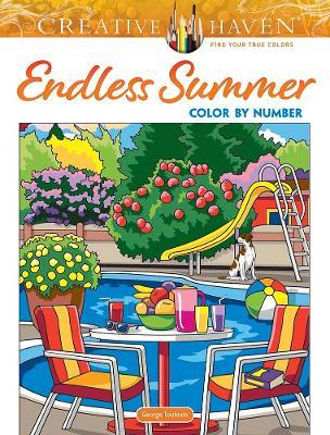 Creative Haven Endless Summer Color by Number - George Toufexis