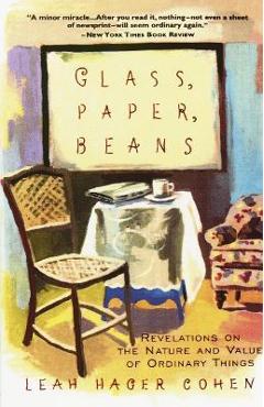 Coperta cărții 'Glass, Paper, Beans - Leah Hager Cohen'