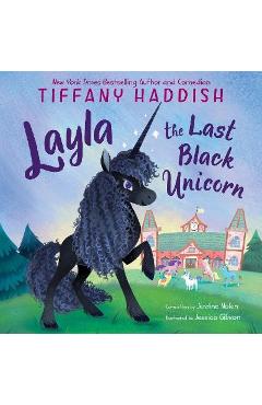 Coperta cărții 'Layla, the Last Black Unicorn - Tiffany Haddish'