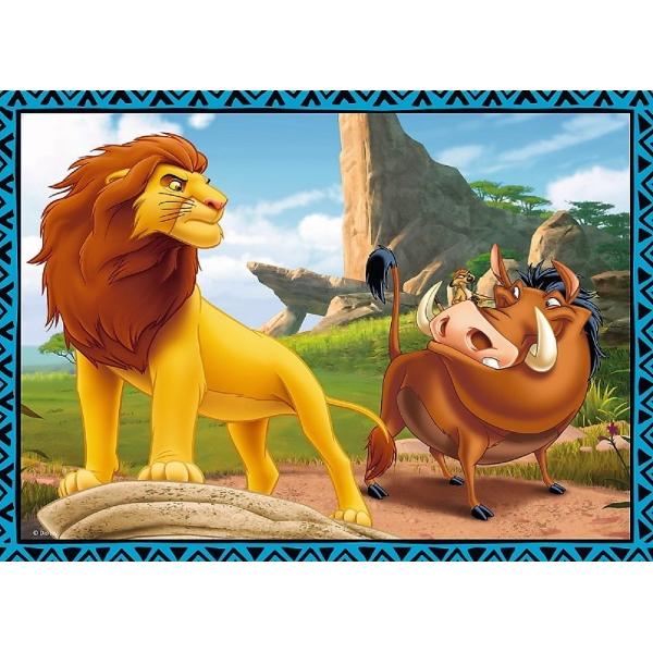 Puzzle 4 in 1. Lion King: Aventurile lui Simba