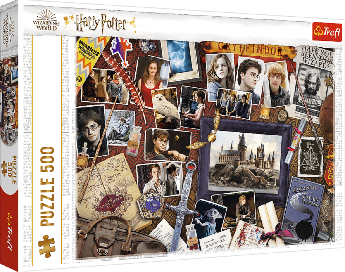 Puzzle 500. Harry Potter: Memoriile de la Hogwarts