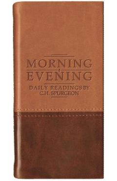 Poza produsului Morning and Evening - Matt Tan/Burgundy - Charles Haddon Spurgeon