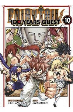 Coperta cărții 'Fairy Tail: 100 Years Quest 10 - Hiro Mashima'