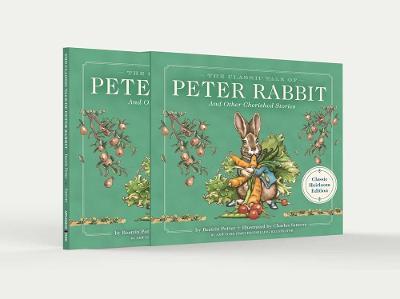 The Classic Tale of Peter Rabbit Classic Heirloom Edition: The Classic Edition Hardcover with Slipcase and Ribbon Marker - Charles Santore
