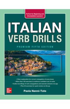 Italian Verb Drills, Premium Fifth Edition - Paola Nanni-tate
