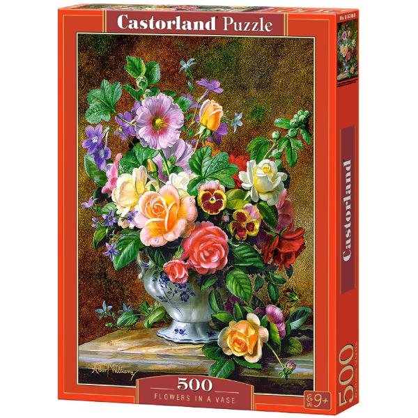 Puzzle 500. Flowers in a Vase