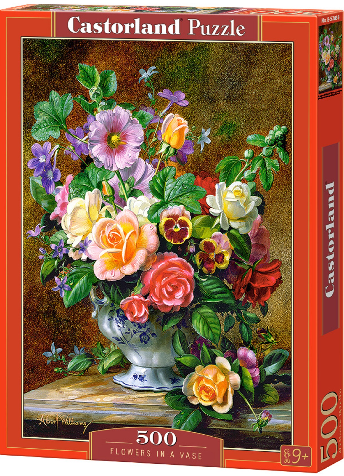 Puzzle 500. Flowers in a Vase