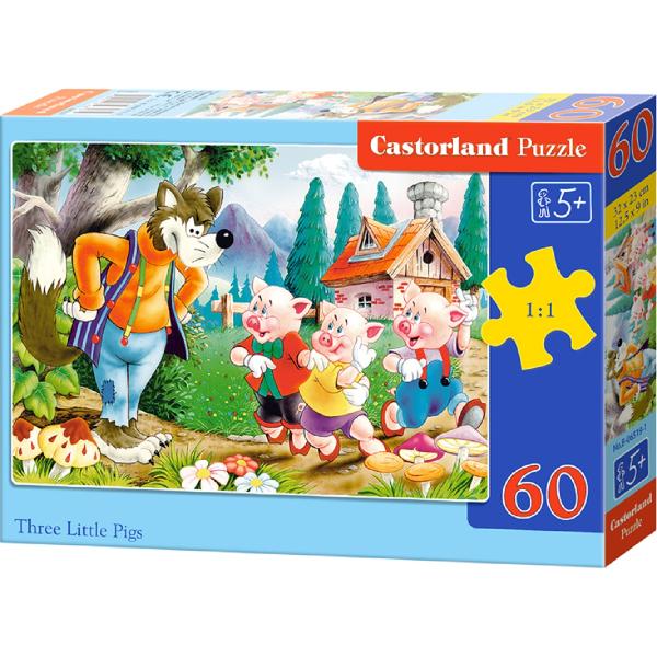 Puzzle 60. Three Little Pigs