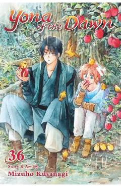 Coperta cărții 'Yona of the Dawn, Vol. 36: Volume 36 - Mizuho Kusanagi'