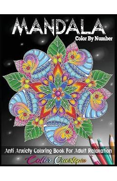 Tattoo Adult Color by Number Coloring Book: 30 Unique Images