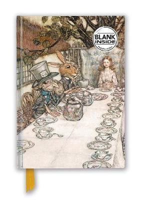 Arthur Rackham: Alice in Wonderland Tea Party (Foiled Blank Journal) - Flame Tree Studio