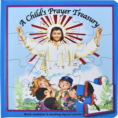A Child's Prayer Treasury (Puzzle Book): St. Joseph Puzzle Book: Book Contains 5 Exciting Jigsaw Puzzles - Lawrence G. Lovasik