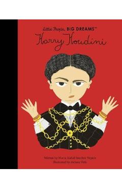 Coperta cărții 'Harry Houdini - Maria Isabel Sanchez Vegara'