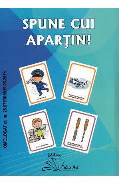 Coperta cărții Spune cui apartin! - Daniela Dosa