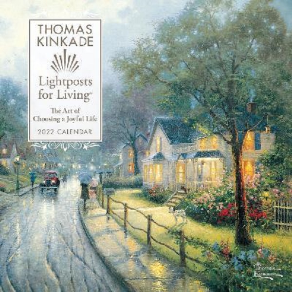 Thomas Kinkade Lightposts for Living 2022 Wall Calendar - Thomas Kinkade