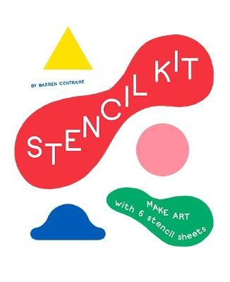 Stencil Kit: Blue Smile, Red Apple, Yellow Snake... - Bastien Contraire