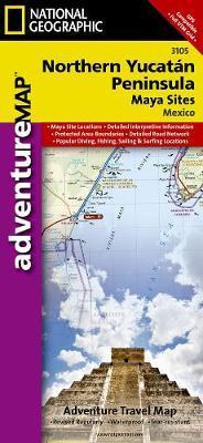 Yucatan Peninsula: Riviera Maya [Mexico] - National Geographic Maps