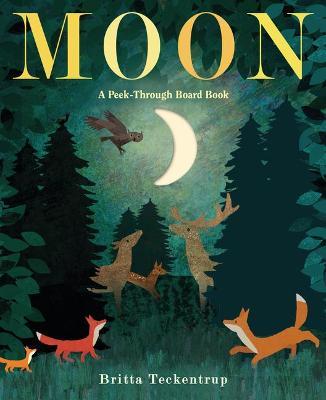 Moon: A Peek-Through Board Book - Britta Teckentrup